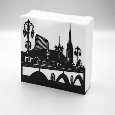 PORTE-SERVIETTES DE TABLE BORDEAUX