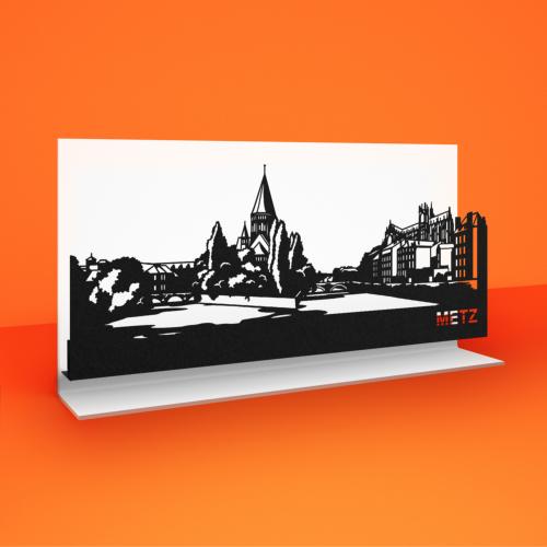 SKYLINE SUR SOCLE - METZ