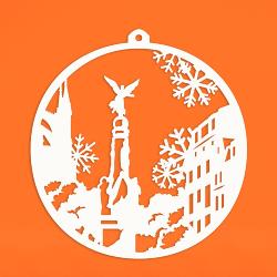 BOULE DE NOËL - REIMS LA GLOIRE